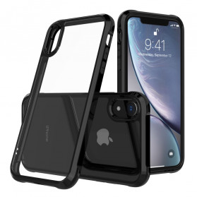 Transparente iPhone XR Hülle LEEU Schutzkissen