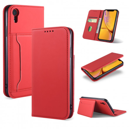 Flip Cover iPhone XR Kartenhalter Support