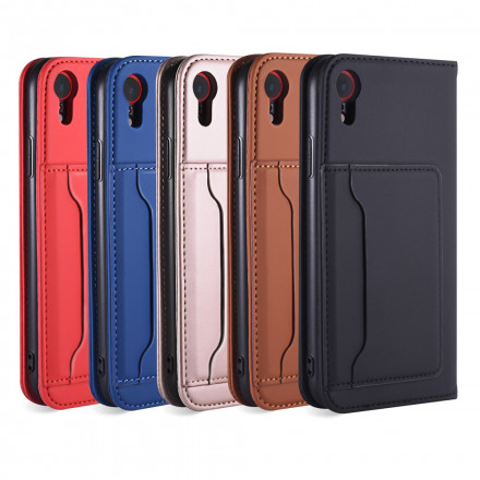 Flip Cover iPhone XR Kartenhalter Halterung