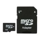4 GB Micro-SD-Karte mit SD-Adapter