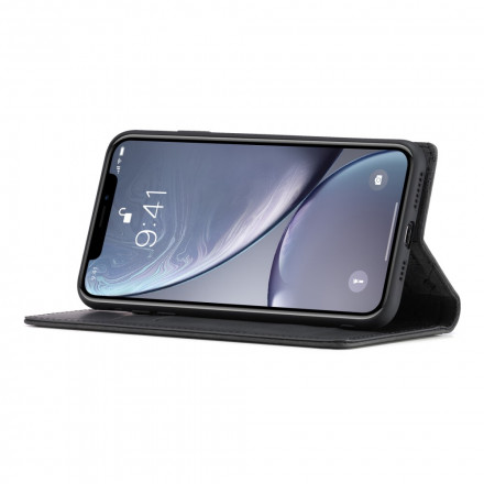 Flip Cover iPhone XR LC.IMEEKE Lederoptik