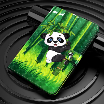 Hülle Kunstleder Samsung Galaxy Tab S7 Panda
