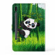 Hülle Kunstleder Samsung Galaxy Tab S7 Panda