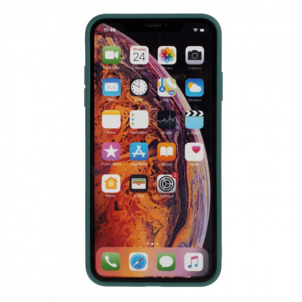iPhone X / XS Silikonhülle Hart Matt