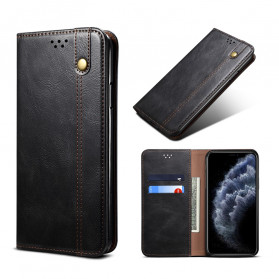 Flip iPhone X / XS Kunstleder Gewachst