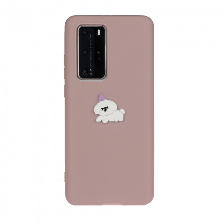 Huawei P40 Pro Cover Ich liebe Dich mein Pudel
