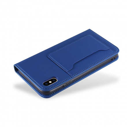 Flip Cover iPhone XS Max Kartenhalter Support