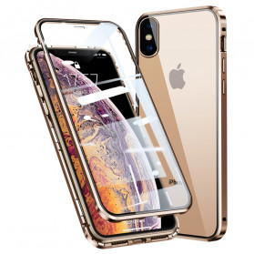 iPhone XS Max Panzerglas Cover Vorder- und Rückseite