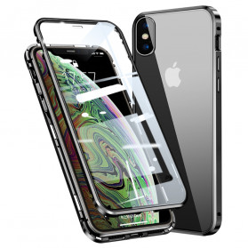 iPhone XS Max Panzerglas Cover Vorder- und Rückseite