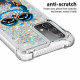 Samsung Galaxy A52 4G / A52 5G Miss Eule Glitzer Cover