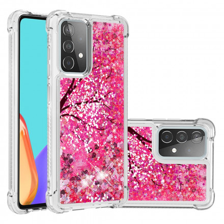 Samsung Galaxy A52 4G / A52 5G Baum Glitter Cover