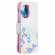 Hülle Samsung Galaxy A52 4G / A52 5G Gemalte Schmetterlinge und Blumen
