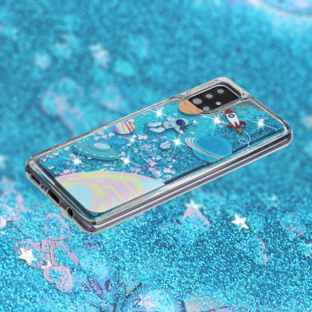 Samsung Galaxy A52 4G / A52 5G Hülle Glitter Space