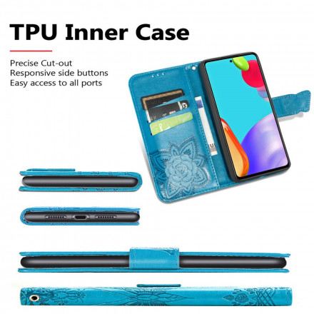 Hülle Samsung Galaxy A52 4G / A52 5G Halbe Schmetterlinge