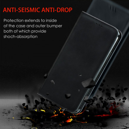 Flip Cover Samsung Galaxy A52 4G / A52 5G Lederoptik Chic