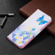 Hülle Samsung Galaxy A72 4G / A72 5G Gemalte Schmetterlinge und Blumen