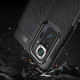 Xiaomi Redmi Note 10 Pro Cover Lederoptik Litschi Double Line