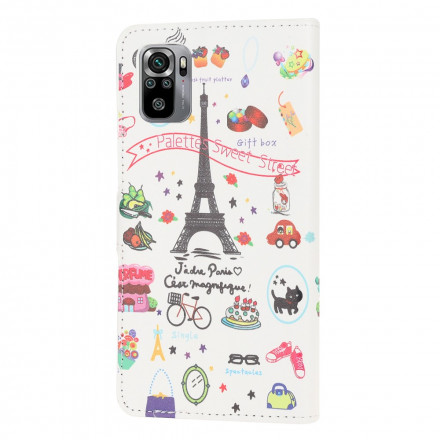 Xiaomi Redmi Note 10 / Note 10S Hülle J'adore Paris