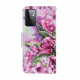 Hülle Samsung Galaxy A72 4G / A72 5G Schmetterlinge und Tulpen