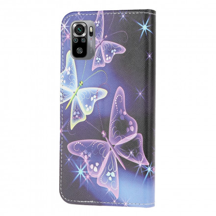 Xiaomi Redmi Note 10 / Note 10s Hülle Butterflies