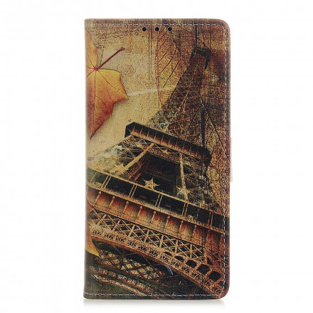 Samsung Galaxy A32 4G Hülle Eiffelturm Im Herbst