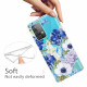 Samsung Galaxy A32 4G Hülle Blaue Blumen Aquarell