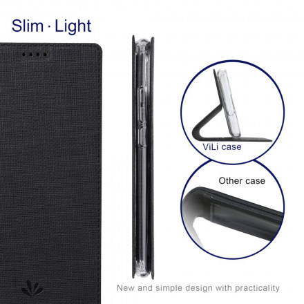 Flip Cover Samsung Galaxy A72 4G / A72 5G Strukturiert VILI DMX