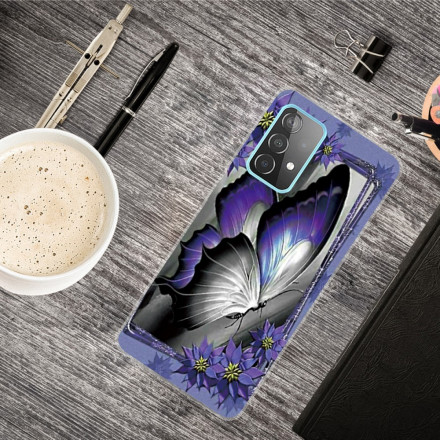 Samsung Galaxy A32 4G Schmetterling Royal Cover