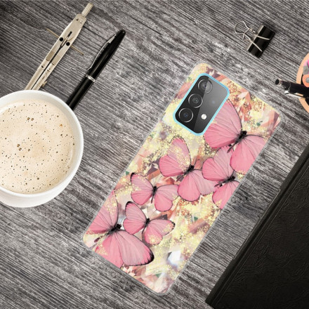 Samsung Galaxy A32 4G Schmetterlinge Cover