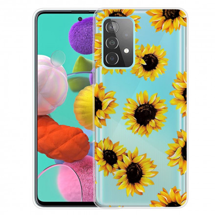 Samsung Galaxy A32 4G Sonnenblumen Cover