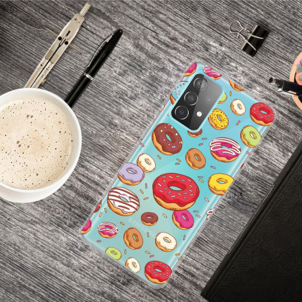 Hülle Samsung Galaxy A32 4G love Donuts