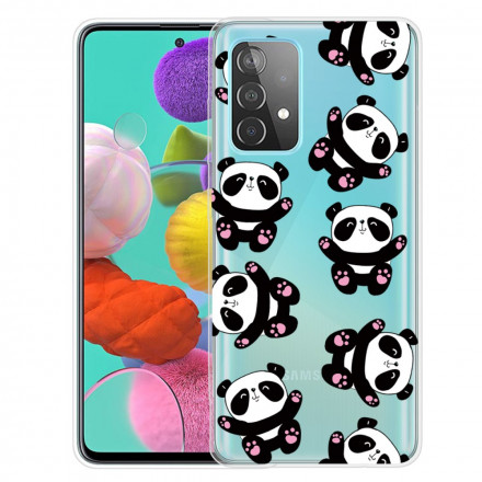 Samsung Galaxy A32 4G Top Pandas Fun Cover