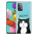 Samsung Galaxy A32 4G Cover Die Katze, die Nein sagt