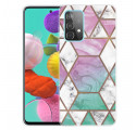 Samsung Galaxy A32 4G Cover Marmor Geometrisch Variabel