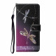 Samsung Galaxy A32 4G Tasche Libellen mit Riemen