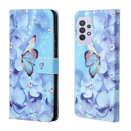 Samsung Galaxy A32 4G Diamond Butterflies RiemenHülle