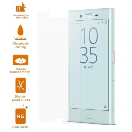 Schutz aus gehärtetem Glas für Sony Xperia X Compact