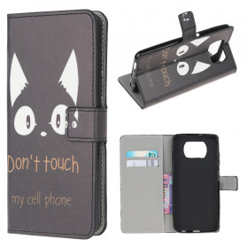 Xiaomi Poco X3 Don't Touch My Cell Phone Hülle