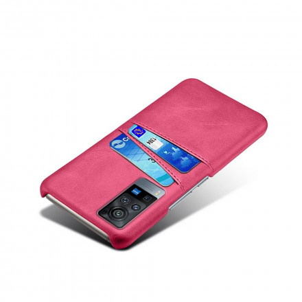Vivo X60 Pro Double Card Holder Cover KSQ