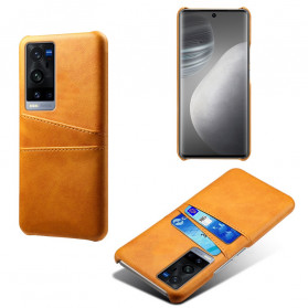 Hülle Vivo X60 Pro Plus Doppelte Kartenhalter KSQ