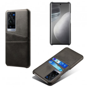 Hülle Vivo X60 Pro Plus Doppelte Kartenhalter KSQ