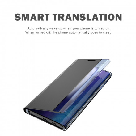 View Cover Xiaomi Redmi Note 10 / Note 10s Kunstleder strukturiert