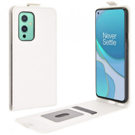 Hülle OnePlus 9 Lederoptik Vertikale Klappe