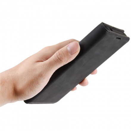 Flip Cover OnePlus 9 Lederoptik Weiche Seide