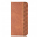Flip Cover OnePlus 9 Vintage Stylished Leather Effect