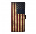 Xiaomi Redmi Note 10 Pro Hülle Amerikanische Flagge