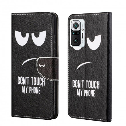 Xiaomi Redmi Note 10 Pro Don't Touch My Phone Hülle