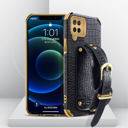 Samsung Galaxy A12 Croco Armband Hülle