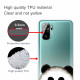 Xiaomi Redmi Note 10 / Note 10s Transparent Panda Cover