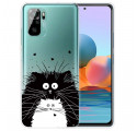 Xiaomi Redmi Note 10 / Note 10s Cover Schau dir die Katzen an